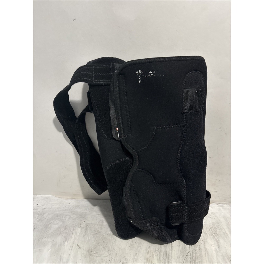 Bledsoe Knee Support Brace Black Size XXL Adjustable Wrap Around Patella Cutout